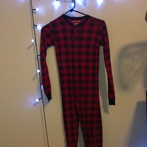 Little blue house onesie